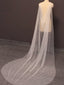 Elegant Pearl Long Wedding Thin Shawl Trailing Yarn Accessories, VG41