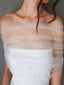 Elegant Wedding Dress Cover Arm Bride Shawl Accessories, VG73