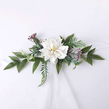 New Creative Style Hotel Wedding Decoration Chair Back Flower Mori  Outdoor Flower, CF17026