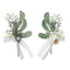 Mori Wrist Flower Wedding Corsage Creative Fresh White Wrist Flower, CG6658