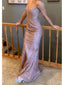 Elegant Mermaid Spaghetti Straps V-neck Prom Dress Evening Dress, OL749