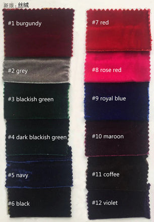 Elegant Velvet TUlle Long Formal Navy Blue Prom Dress, DB11036