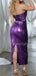 Straight Sequin Slit Mermaid Long Evening Dresses Prom Dresses.DB10511