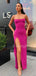 New Arrival Spaghetti Strap Side Slit Fashion Prom Dresses Evening Dresses.DB10500