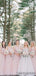 V-neck Chiffon A-line Floor Length Bridesmaid Dresses.DB10209