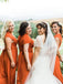 Best Floor-length Short Sleeve Evening Dresses Party Long Bridesmaid Dresses.DB10656