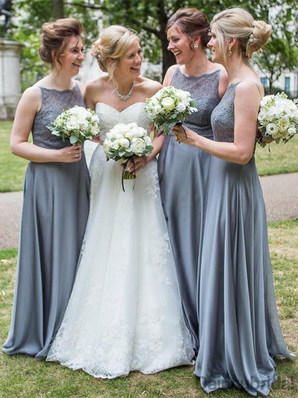 Elegant Lace A-line Floor Length Bridesmaid Dresses.DB10338 DaintyBridal Elegant Lace A-line Floor Length Bridesmaid Dresses.DB10338 DaintyBridal