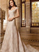 Elegant Cap Sleeves A-line Prom Dress, DB10977