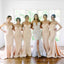 New Arrival Sweetheart Strapless Mermaid Sexy Chapel Trailing Wedding Party Bridesmaid Dresses For Maid of Honor, WG113