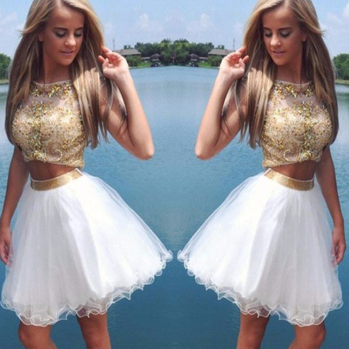 Bare Midriff Prom Dresses