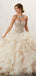 Sweetheart Organza A-line Wedding Dresses ,Ball Gown.DB10162