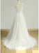Sexy Sweetheat White Tulle Long Wedding Dress, WD0464