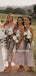 Simple Spaghetti Strap Mermaid Short Bridesmaid Dresses.DB10843