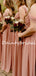 Charming Spaghetti Strap Off-shoulder Chiffon Floor-length Simple Long Bridesmaid Dresses.DB10758