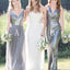 Gorgeous Mismatched Styles Sparkly Sequin Long Cheap Wedding Party Bridesmaid Dresses, WG161