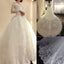 Stunning Long Sleeve Yarn Back Lace Appliques Unique Design Cathedral Train Ball Gown  Wedding Dresses, WD0179