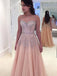 Two Piece Beaded Sweetheart Strapless Tulle Gorgeous Prom Dresses DB1058