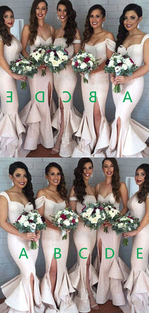 Mismatched Sexy Sweetheart Mermaid Sparkly Full Sequins Bridesmaid Dresses,WG88