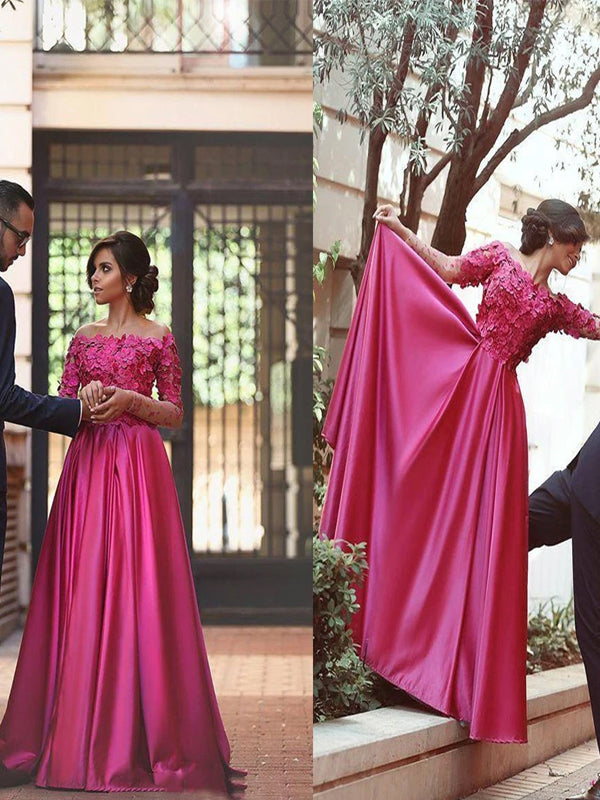 Off Shoulder Long Sleeve Appliques Elegant Vintage Modest Charming For DaintyBridal Off Shoulder Long Sleeve Appliques Elegant Vintage Modest Charming For DaintyBridal