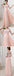 Most Popular Junior Half Sleeve Top Seen-Through Lace Blush Pink Long Bridesmaid Dresses, WG27