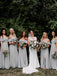 Best Straight Floor-length Zipper Up Evening Dresses Party Long Bridesmaid Dresses.DB10663