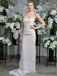 Sexy Sleeveless Lace A-line Zipper up Wedding Dresses With Train.DB10182