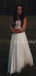 Vintage Straight Chiffon Sequin Floor-length Long Wedding Dresses.DB10638