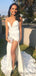 Sexy V-neck Side Slit Long Prom Dresses Evening Dresses.DB10321