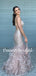 Simple Straight Spaghetti Strap Lace Mermaid Tulle Prom Dresses.DB10805