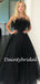 Simple Straight A-line Tulle Prom Dresses Evening Dresses.DB10804