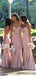 Sweetheart Satin Mermaid Floor Length Bridesmaid Dresses.DB10186
