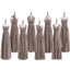 Most Popular Convertible Pleats Chiffon Gray Simple  Cheap Long Bridesmaid Dresses for Wedding Party, WG68