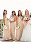 Halter Simple Floor-length See-through Tulle Long Bridesmaid Dresses.DB10831
