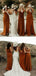 Charming A-line Morden Long Bridesmaid Dresses.DB10427