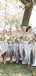 Charming Straight Sleeveless Mermaid Side Slit Long Bridesmaid Dresses.DB10751