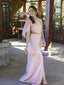 Charming One-shoulder Mermaid Long Prom Dresses Evening Dresses.DB10537