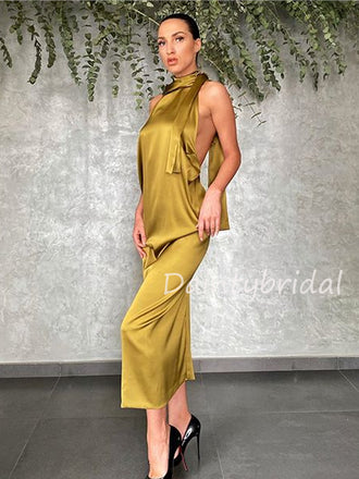 Sexy Halter Open Back Prom Dresses Evening Dresses.DB10447