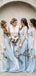 New Arrival Scoop Neck Chiffon Long Bridesmaid Dresses.DB10348