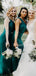 Charming One shoulder Satin Long Bridesmaid Dresses.DB10528