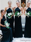 Halter Sleevesless Floor Length Bridesmaid Dresses.DB10207