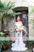 Simple Off White Off Shoulder Boho Wedding Dresses,DB0139