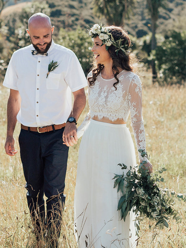 ivory top for wedding