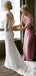 Vintage Lace Cap Sleeve See Through Neckline Sheath Wedding Dresses,DB0167