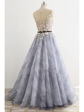 Mermaid V-neck Backless Lace Prom Dresses With Split, PD0074