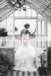 Popular Sweetheart Strapless Lace Top Ruffles Mermaid Formal Wedding Dresses,DB0123