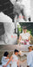 Vintage Elegant High Neckline  Cap Sleeve Ivory Lace Mermaid Chapel Trailing Wedding Dresses,DB0110