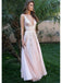Sparkly Deep V-neck Tulle Long Prom Dress Evening Dress, OL710