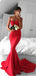 Sexy Sweetheart Mermaid With Train Long Prom Dresses.DB10073