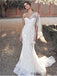 Sweetheart Tulle Lace with Appliques Long Wedding Dresses.DB10045